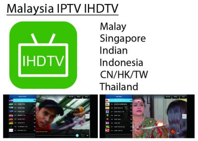 Κίνα IHDTV IPTV Malaysia Singapore Live Channel Subscription for malay SG Indian indonesia Thailand προς πώληση