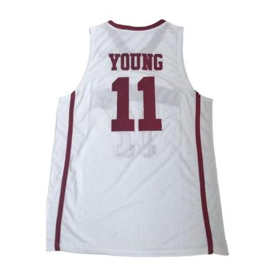 China Oklahoma Basketball School College HIELD 11 YOUTH Antibacterial 20 White/Red Jersey for sale