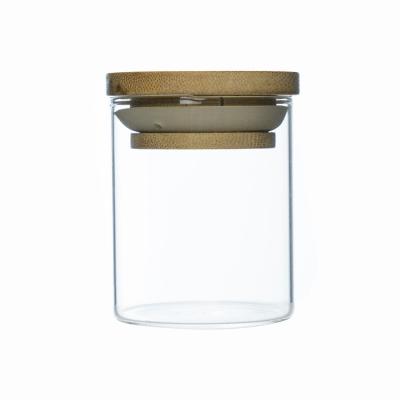 China Airtight Food Sugar Cookie Glass Heatable Hot Sale 70ml Borosilicate Storage Jar for sale