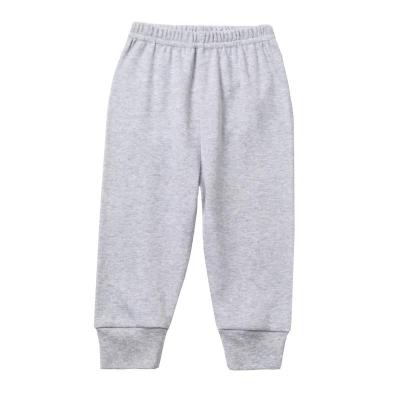 China Color Fade Proof Wholesale Summer Baby Home Style Long Pants Comfortable Baby Cotton Pants for sale