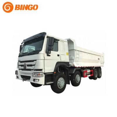 China Commercial Insurance SINOTRUK HOWO 8x4 Dump Truck 12 Wheeler Pice For Sale > 8L for sale