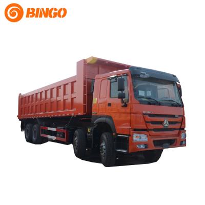 China China 371hp sinotruk howo 8x4 dump truck heavy tipper truck > 8L for sale