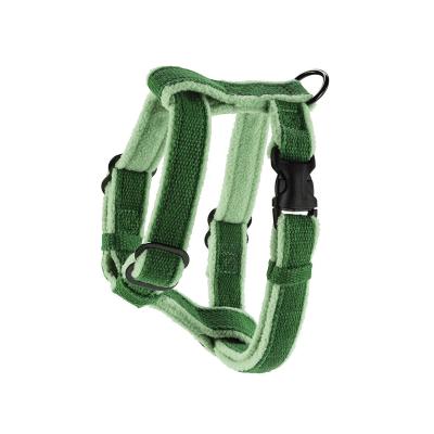 China Sustainable Eco-Friendly Soft Adjustable Safety Hemp Dog Harness Manufacturer Wholesale for sale