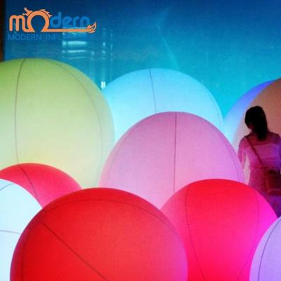 China Party Most Popular Amazing Colorful LED Lighting Inflatable Crowd Glow Touch Ball for sale