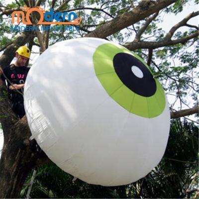 China Hanging Party 1.5m Lighting Inflatable Eyeball for sale