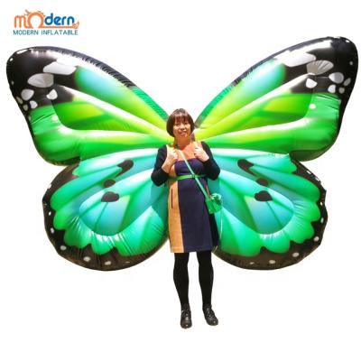 China Alice in Wonderland Hot Sale Giant Inflatable Alice's Wonderland Party Butterfly For Advertising for sale