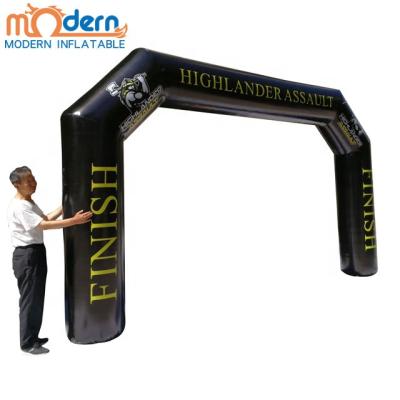 China cheap 210d oxford cloth inflatable arch for school running race / inflatable start arch for marathon for sale