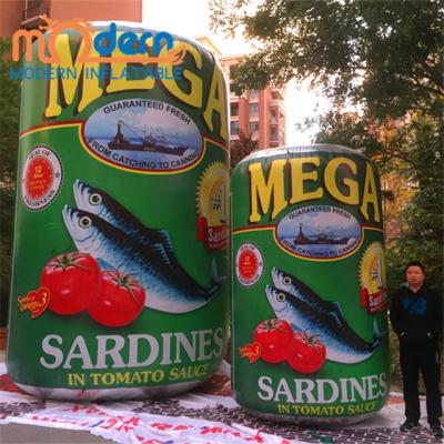 China 210d Oxford Cloth Inflatable Advertising Beer Can Bottle for sale