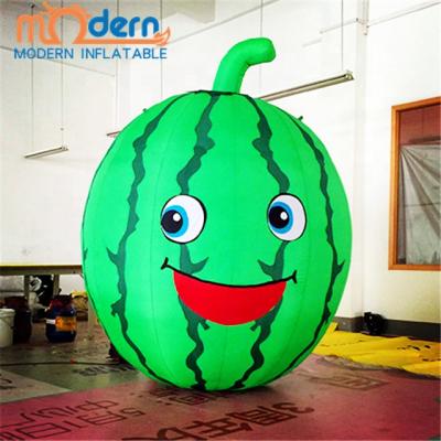 China 210d Oxford Cloth Inflatable Advertising Watermelon Cartoon Model for sale