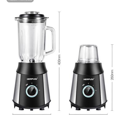 China Chinese Multi-Function Mixer Factory Professional Household Appliances Licuadora Portatil 2 in 1 Partes Para Licuadora. for sale