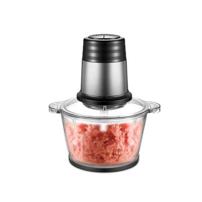 China Household Food 300W Multifunctional Glass Cleaver 2.0L Meat Grinder With Good Quality And Factory Price. for sale