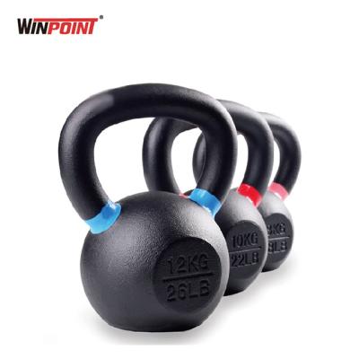 China Universal Winpoint Powder Coated Cast Iron Kettlebell For Gym Exercise for sale