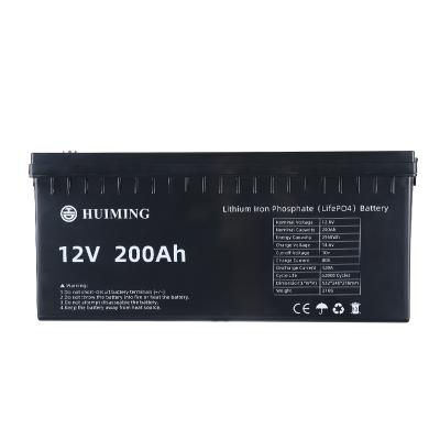 China Home Appliances Wholesale Deep Cycle BMS System RV LiFePO4 12V 100Ah 150Ah 200Ah Lithium Ion Battery Pack for sale