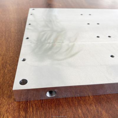 China Heat Transfer Part Sealed Full Water Cooling Plate For Video Card for sale