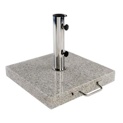 China Polished Special Design Granite Patio Umbrella Base Sunshade Base Widely Used Parts for sale