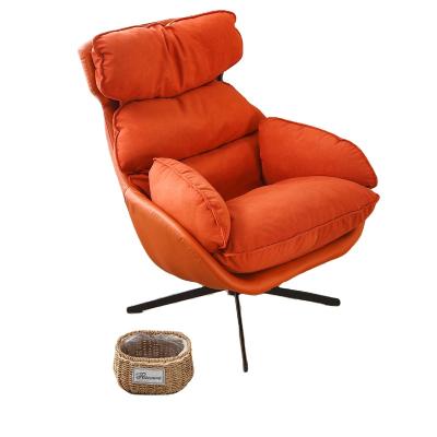 China Adjustable (height) Nordic Living Room Hotel Lobby Ball Chair Fiberglass PU Leisure Swivel Chaise Lounge Egg Chair for sale