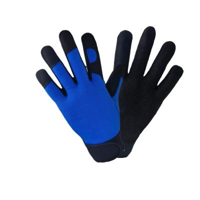 China General Purposes Synthetic Leather Work Gloves For Men Women Safety Work Stretchable Duty Gloves For Mechanics Driver for sale