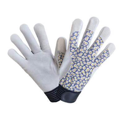 China Cowhide Leather Safety Work Gloves Anti-Slip Split Mechanic Gloves For Gardening Training And Work General Purpose Gloves for sale