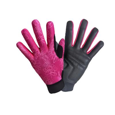 China Anti-Slip Sheepskin Leather Gloves With Spadex Work Gloves For Men&Women Gardening Work Driving Building Construction Safety Gloves for sale