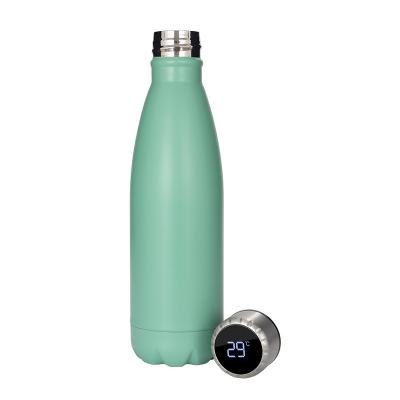 China UV Rechargeable Double Insulated Stainless Steel Water Bottles With Smart Screen for sale