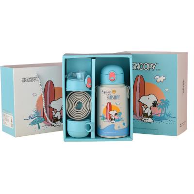 China 560ml Vacuum Insulated Stainless Steel Kids Water Bottles With AUTOSPOUT Straw for sale