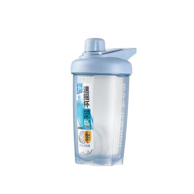 China Proteína plástica libre Shaker Bottles For Gym 500ml de BPA Tritan en venta