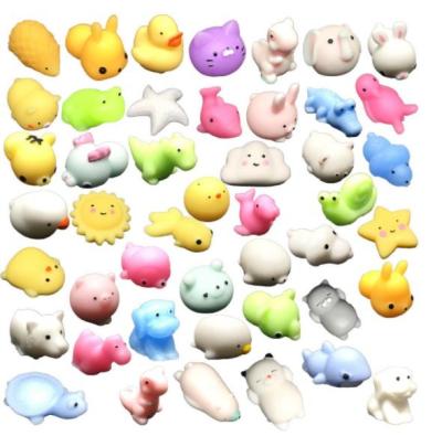 China Kawaii TPR Novelty Anti Strain Squeeze Squeeze Toys Colorful Mini Animal Toys Squishes Cheap Squeeze Slow Rising Toy for sale