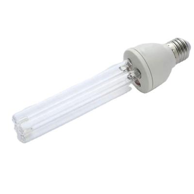 China E27 B22 E14 2H 2U 254nm Light Germicidal UV-C Lamp 15w 25w UV-C Light Sterilizer Residential UV-C Sterilizer for sale