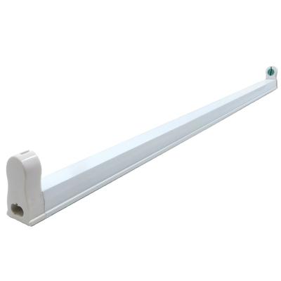 China Plastic T8 tube fixture 10W 15W 20W 30W 40W plastic base lighting accessories for t8 tube lamp for sale