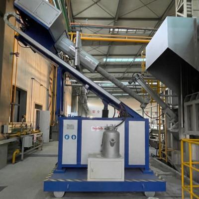 Cina Rotary Molten Aluminum Liquid Degasser Machine Movable Aluminum Liquid Degassing Refine Machine in vendita