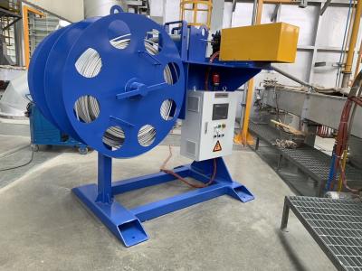 China Accurately Control Addition Amount Al-Ti-B Wire Motor Power Rod Feeding Unit en venta