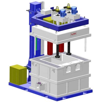 China 3 Phases Aluminum Degassing Machine With Graphite Rotor Speed Of 100-600 R/Min And Adjustable Pressure 0.1-0.6 MPa for sale