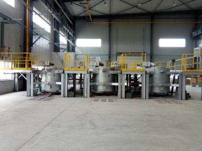 China Elektrische LPG Aluminiumtiegel-Schmelzofen der Kapazitäts-800KG für direktes Casting zu verkaufen