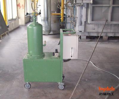 China Raffineert de LUF Agent Injection Unit To van Casthouse 80L van de aluminiumgieterij Gesmolten Aluminium Te koop