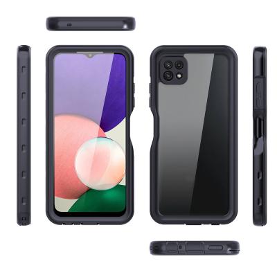 China 2022 New Shockproof TPU Drop PC Heavy Duty Waterproof Phone Case For Samsung A22 5G for sale