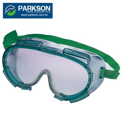 China PARKSON SAFETY Taiwan PVC Frame Impact Scratch Resistance Goggles CE EN166 Lightweight Soft ANSI Z87.1 SG-232 SG-232 for sale