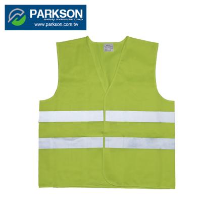 China CE EN471 SV-301 Reflective Safety Vest Taiwan Large Ambulance Polyester Traffic Reflective Vest Fabric for sale