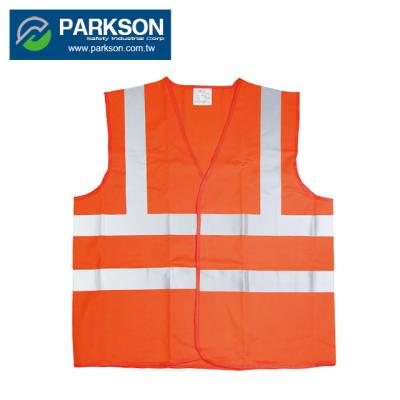 China 100% Polyester PARKSON SAFETY Taiwan Warm Surrounding Full High Visibility Safety Vest CE EN471 SV-302 for sale