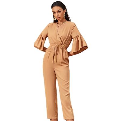 China Breathable Women Spring Pants Is Recreational Plus Size Straight Tube Is Limit Romper Suit for sale