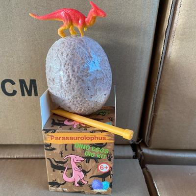 China Eductional Kid Toys Hot Sale Archeology Toys Diy Dig Kit Fossil Dinosaur Egg For Children's Educational Toys for sale