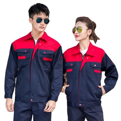 China Work Polyester Uniform Unisex Workwear Construction Workwear Coverall Security Guard for sale