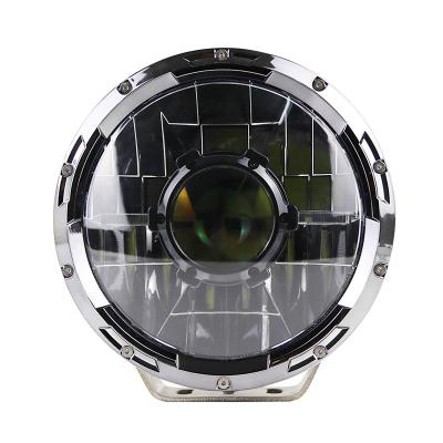 China Housing Round Spot DRL Lighting System Aluminum Die Casting Auto Laser Lights For Cars Auto Electrical System Led Work Light for sale