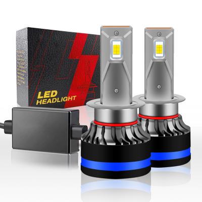 China Aviation Best Price 10000LM 60w Aluminum Car Led Headlight H7 H4, H1 H3 9005 9006 9012 H11Auto Led Car Headlight 360 for sale