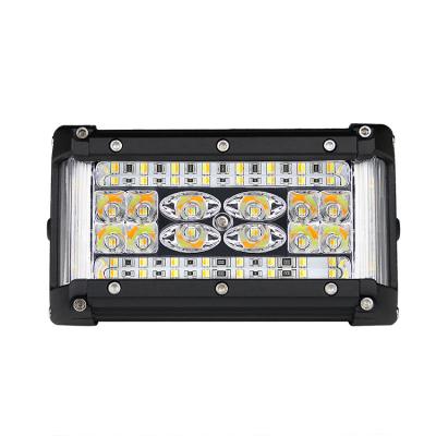 China 2020 New Aurora LED High Beam Aluminum Work Light 5.5inch Beam Diecast Combo Spot Flood Led Work Light Bar For ATV 4WD for sale