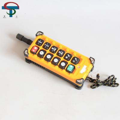 China Industrial Telecrane F23-A++ 6 Speed ​​Single Push Button Industrial Equipment Remote Control for sale