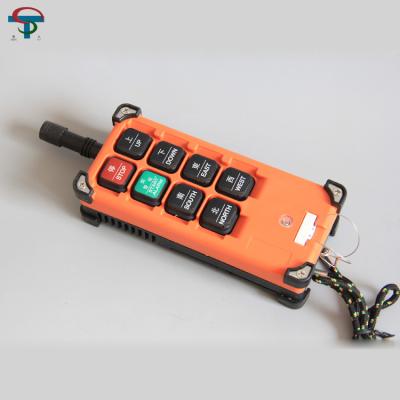 China Industrial equipment telecrane radio f21-E1B radio speed 6 speed 6 remote control single button 220v for sale