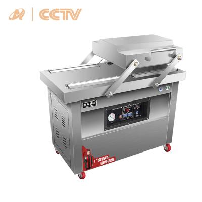 China DV-400-F Food Double Chamber Food Vacuum Sealer Sealer Machine for sale