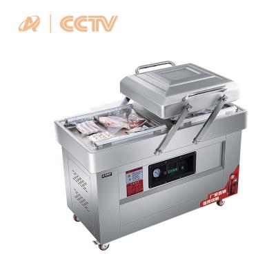 China DV-600-C Food Double Chamber Food Vacuum Sealer Sealing Machine for sale