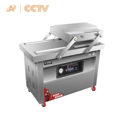 China DV-600-F Food Double Chamber Food Vacuum Sealer Sealer Machine for sale