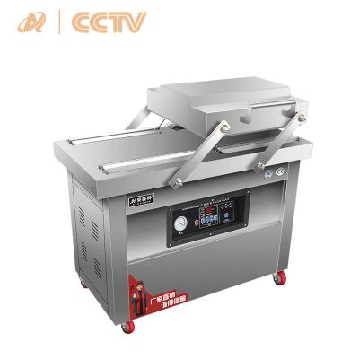 China DV-700-F Food Double Chamber Food Vacuum Sealer Sealer Machine for sale